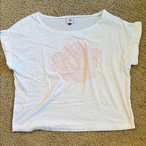 Cabi Graphic Tee Shirt, Size Large
